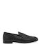 Leather Men's Loafers in Black Colour