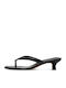 Mules with Low Heel in Black Colour
