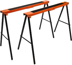Klappbarer Arbeitstisch Kraft & Dele Kd507 200 Kg 2 Stück