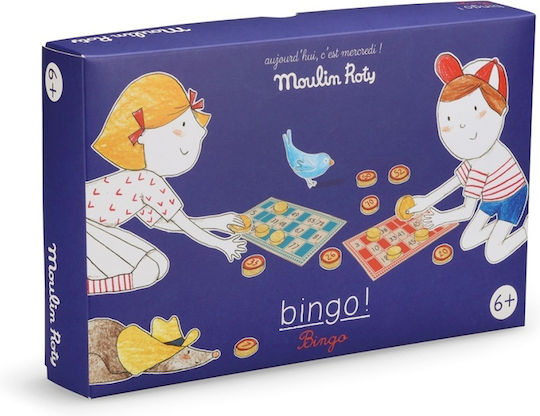 Επιτραπέζιο Παιχνίδι Bingo για 1+ Παίκτες 6+ Ετών (EN) Moulin Roty