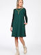 Mini Damenkleid Grün