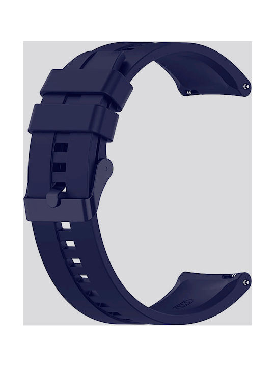 Кайшка Силиконова Smooth Geometric Realme Watch S S Pro Тъмносин
