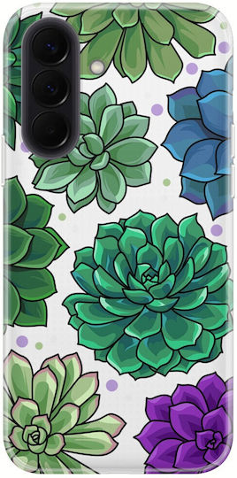 Husă Succulent Samsung Galaxy A57 5g Clear TPU Silicon Transparentă