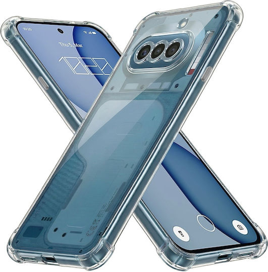 Techsuit Silikon Stoßstange Transparent Für Nothing Phone (4a)