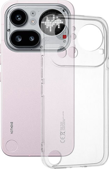 Techsuit Umschlag Rückseite Silikon Transparent (Nothing Phone (4a) Pro)