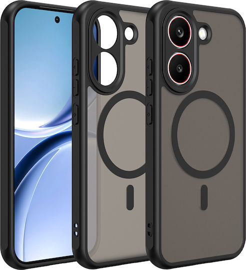 Techsuit Halofrost II Umschlag Rückseite Kunststoff Schwarz (Poco X8 Pro)