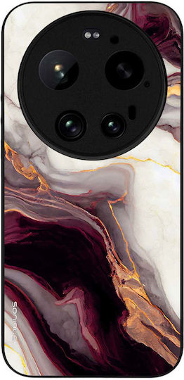 Sonique Marble Series Case Xiaomi Xiaomi 17 Ultra Burgundy