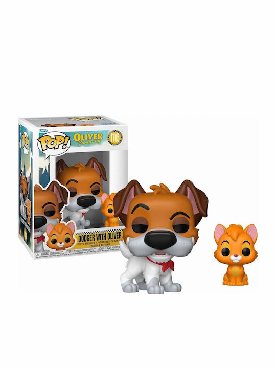 Funko Поп! Филми: Disney - Dodger с Oliver 1705...