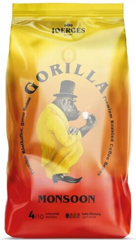 Gorilla Espresso Arabica Schokolade Kaffee in Körner 1kg