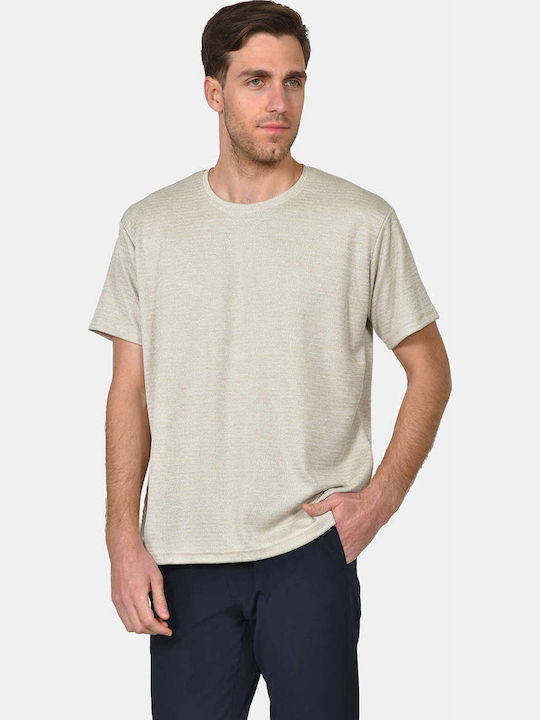 Everbest T-shirt Μπεζ