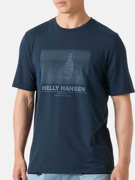 Helly Hansen Hp Race Αθλητικό T-shirt Navy Μπλε