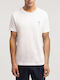 Herrenblusen Kurzarm T-Shirt in Creme