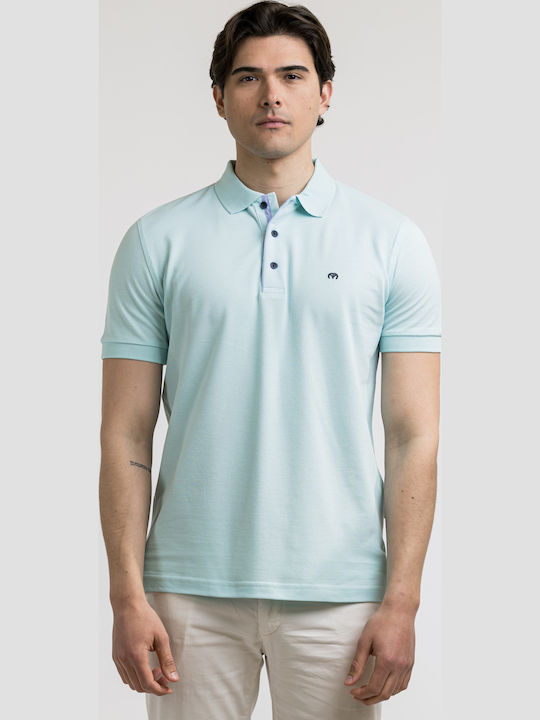 Makis Tselios Fashion Polo Blouse Green BN271-B...