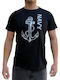 T-shirt Μαύρο