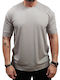 Herrenblusen Graue Bluse
