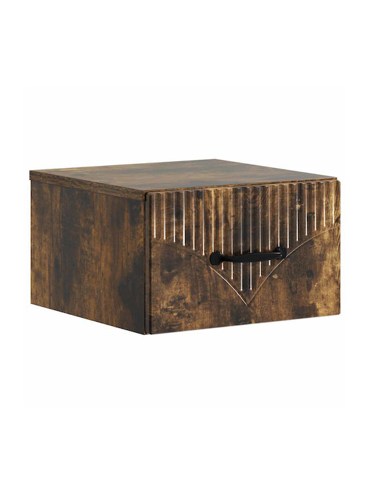 Wooden Brown Bedside Table 34.5x33x20cm