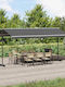 vidaXL Gray Terrace Tent 5x3m