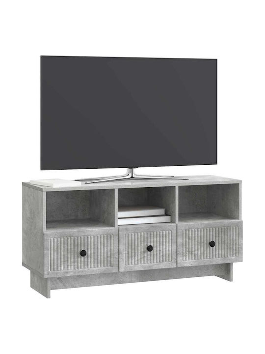 Έπιπλο Τηλεόρασης Γκρι Μ102xΠ34.5xΥ50cm