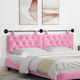 vidaXL Fabric Pink Bed Headboard Cushion 190x55cm