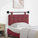 vidaXL Fabric Bed Headboard Cushion Beige 90x55cm