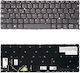 Испанска Клавиатура За Лаптоп Lenovo 13w Yoga 82s1 82s2 13w Yoga Gen 2 82yr 82ys 5m11f25813 5m11f25814 5m11f25815 5m11f25816 5m11f26449 Es Без Рамка С Подсветка Сива Код 41415esnofrbl