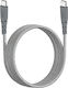 Force Power Ултра-усилен USB C USB C Кабел 2м 5A Сив