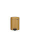 Brabantia NewIcon Pedal Waste Bin Plastic with Pedal Gold 5lt