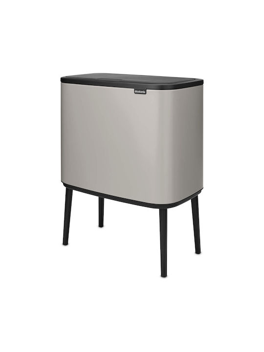 Brabantia Bo Touch Mülleimer Kunststoff Grau 36lt