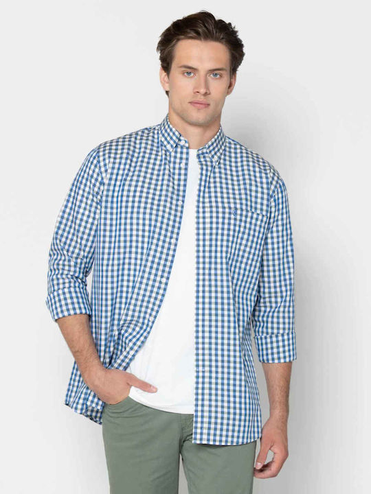 The Bostonians Long Sleeve Shirt Regular Fit Ch...