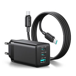 Joyroom JR-TG10 65W με Καλώδιο USB-C - USB-C Joyroom JR-TG10 65W με Καλώδιο USB-C - USB-C