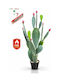Artificial Cactus 140cm Modern Eva Pot