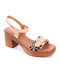 Damen Sandalen Beige