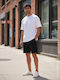 French Terry Men's Bermuda Black