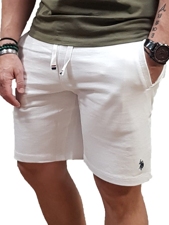 U.S. Polo Assn. Sports Men's White Shorts