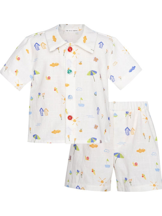 Two In A Castle Summer Set 2pcs Ecru