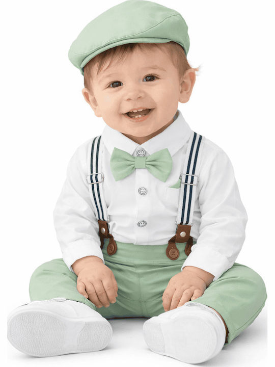 Kids Summer Suit 5 Pieces Green