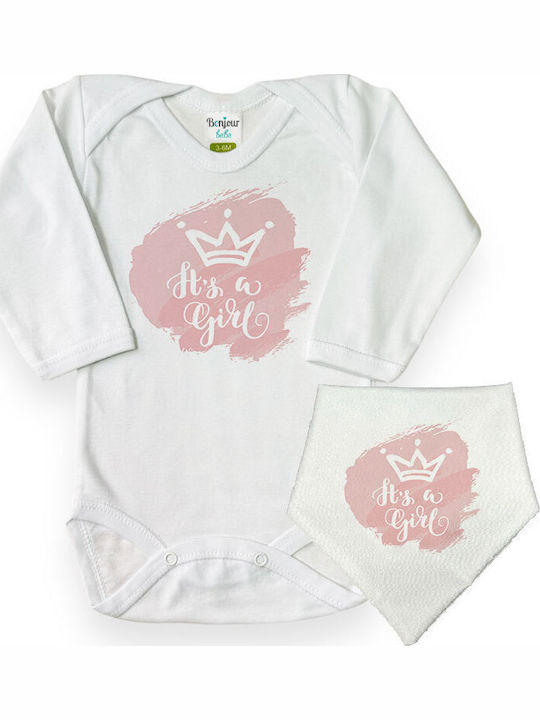 Bonjour Bebe Bodysuit White
