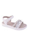 Kids' Anatomic White Sandals
