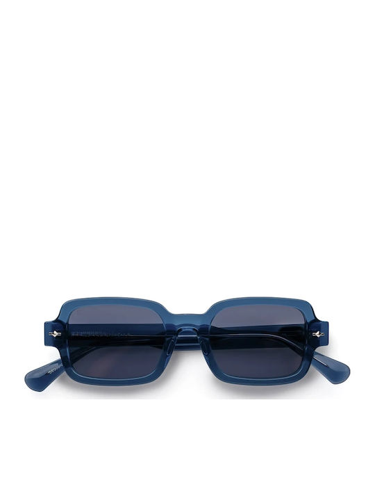 Red Raven Beverly Unisex Sunglasses with Blue F...