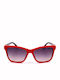 Blumarine Unisex Ochelari De Soare Cu Culoare Roșu Cadru Și Culoare Roșu Lentilă SBM651M