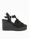 Anatomic Summer Women's Black Platforms