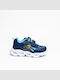 Παιδικά Sneakers με Σκρατς Navy Μπλε