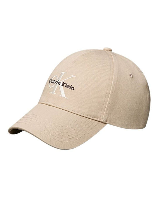 Calvin Klein Monologo Embroidery Бежова Бейзбол...
