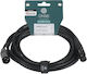 Onsei Cable XLR male - XLR female Μαύρο 5m