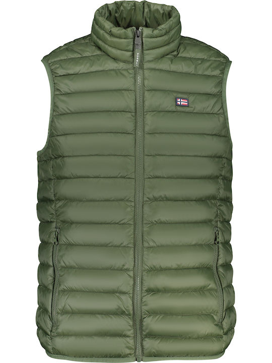 Sleeveless Jacket Green