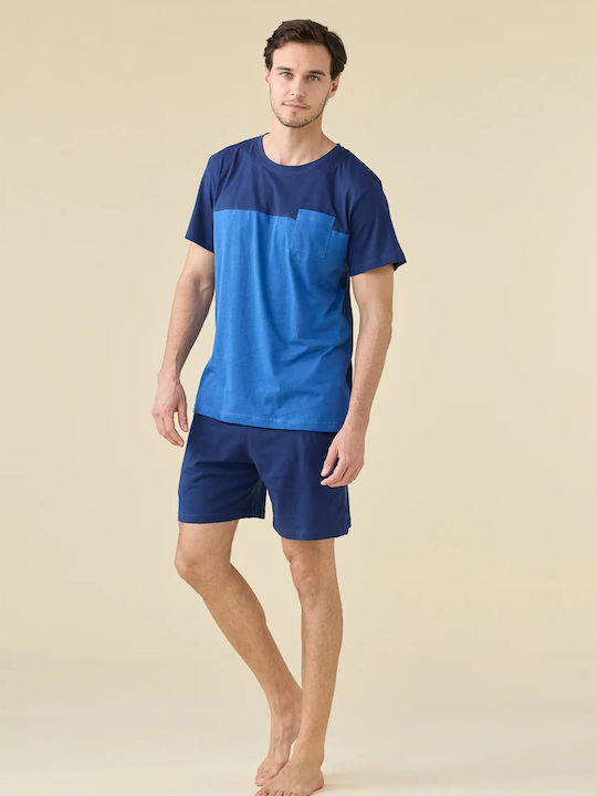 Noidinotte Summer Men's Pyjama Top Blue