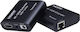 Powertech Hdmi Video Extender Cab-h195 Μέσω Καλωδίου Rj45 4k/30hz Loop Έως 120m Powertech