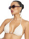Bikini Triangle With Padding Beige