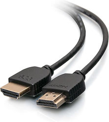 C2G HDMI Masculin - HDMI Masculin 0.61m Negru C2G HDMI Masculin - HDMI Masculin 0.61m Negru