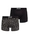 Herren Boxershorts Rosa 2er Pack